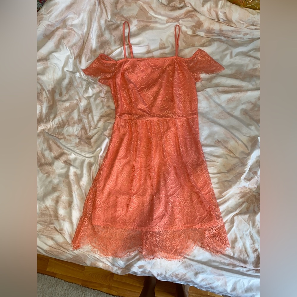 Off Shoulder PINKY Dress